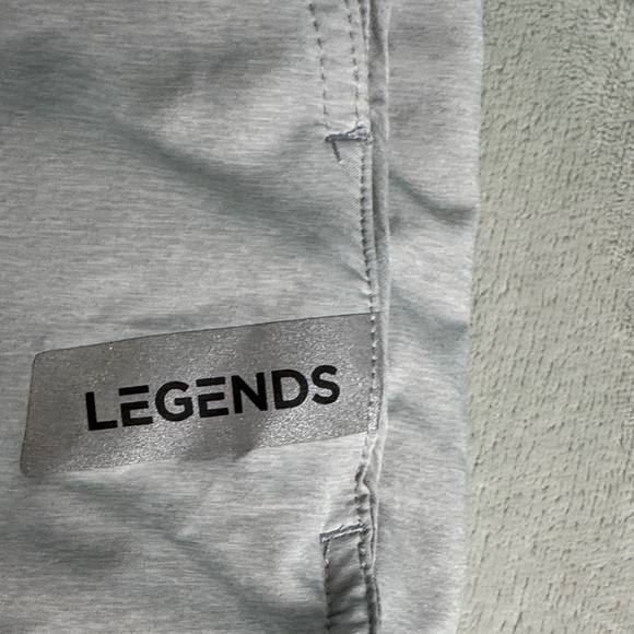 Legends Men's Gray Athletic Shorts - Picture 4 of 7